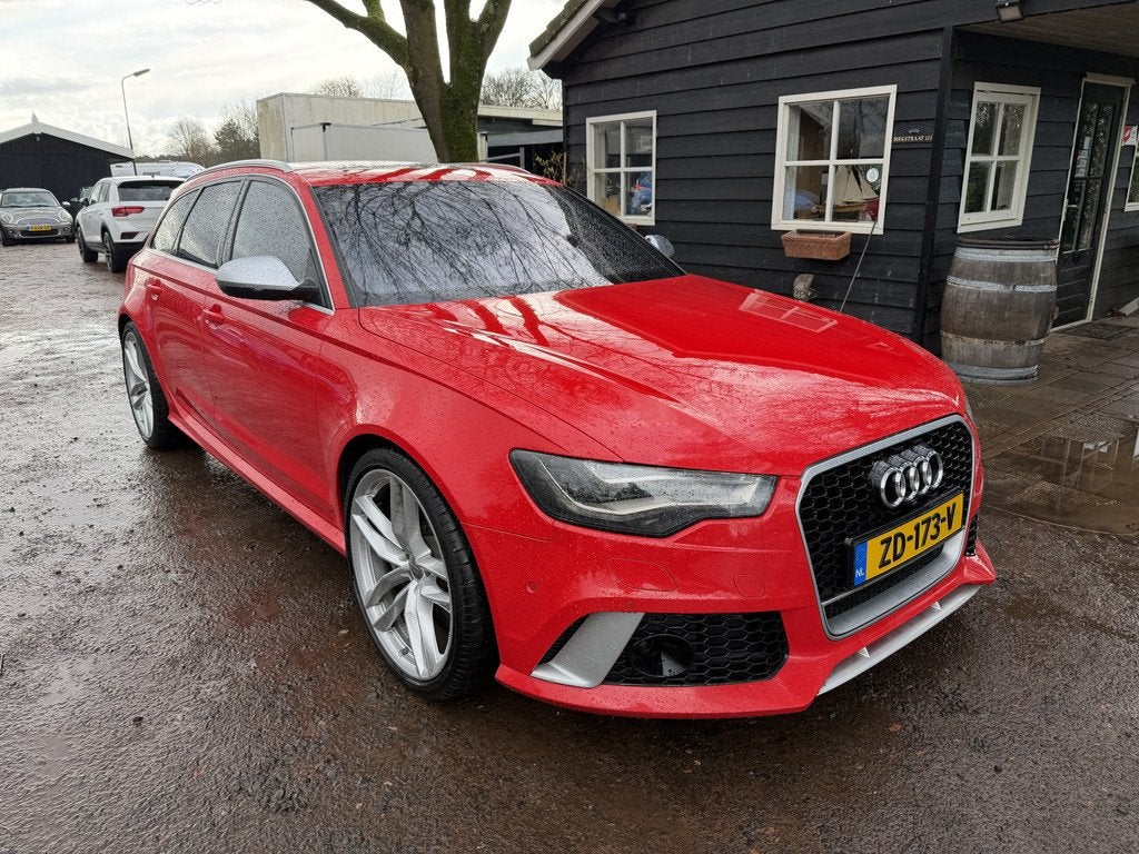 Audi A6 Avant 4.0 TFSI RS 6 67.xxxkm!|MISANO.ROOD|B&O|PANO|K, Auto's, Audi, Automaat, Euro 5, Gebruikt, 8 cilinders