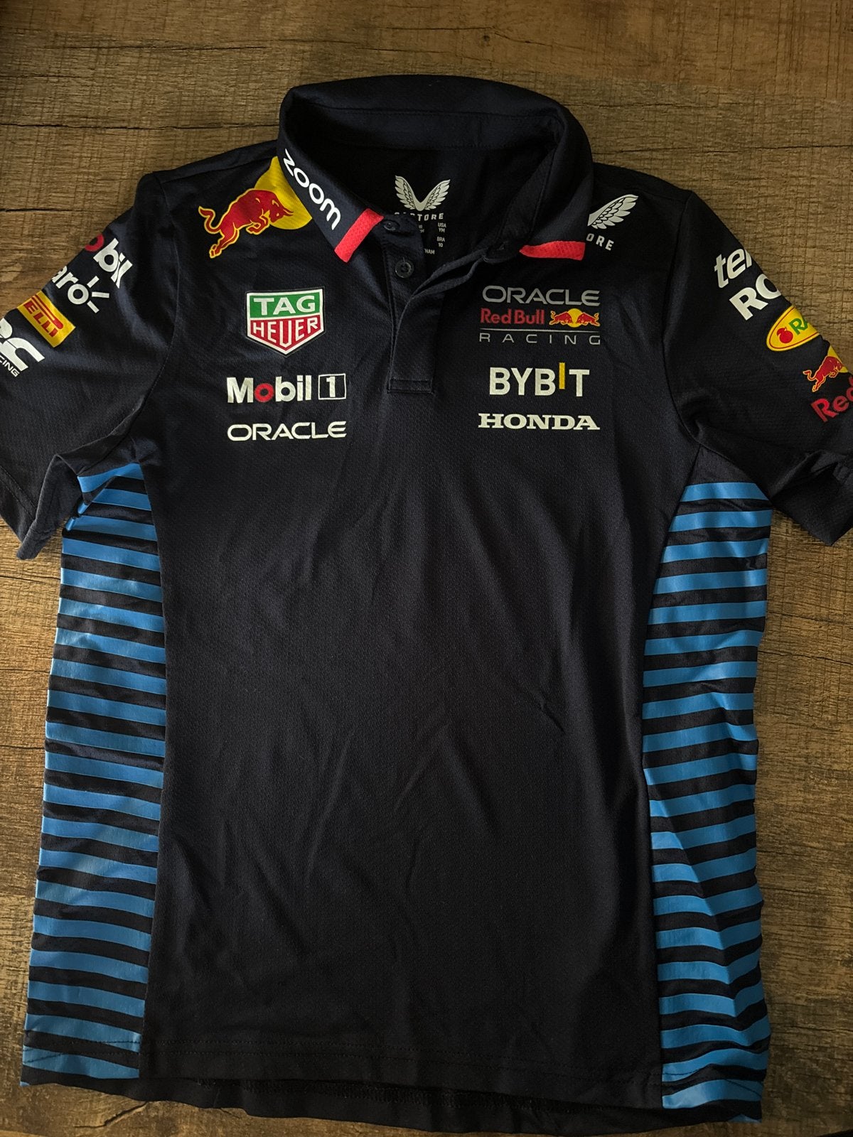 Originele Red Bull Racing Polo Maat 146 - Nieuwstaat, Ophalen of Verzenden, Nieuw, Jongen of Meisje, Shirt of Longsleeve