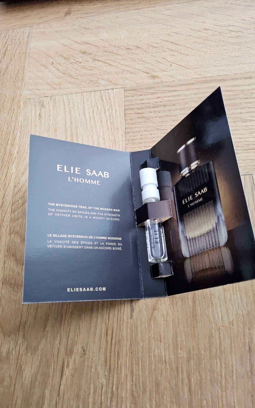 Elie Saab Parfumproefje L'Homme, Verzenden, Nieuw