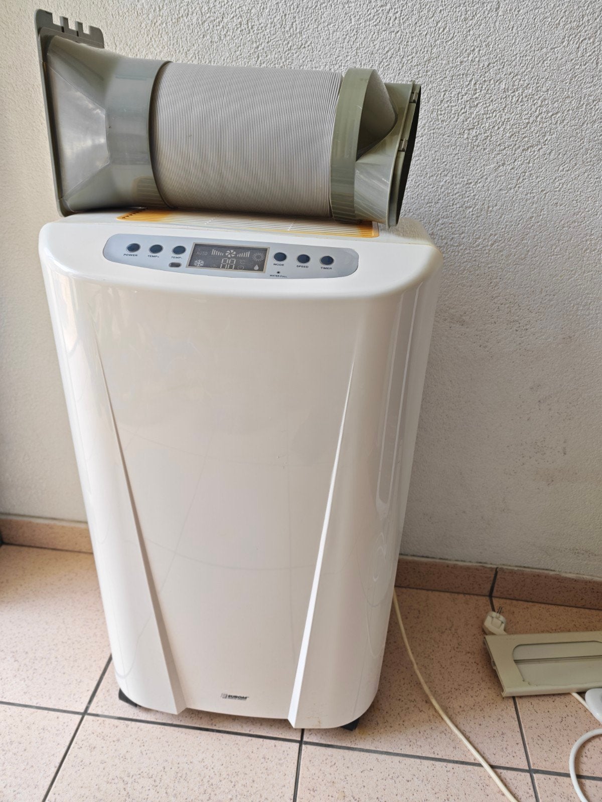 Eurom pac12 mobiele airco 12000btu, Ophalen, Mobiele airco, Minder dan 60 m³, 3 snelheden of meer