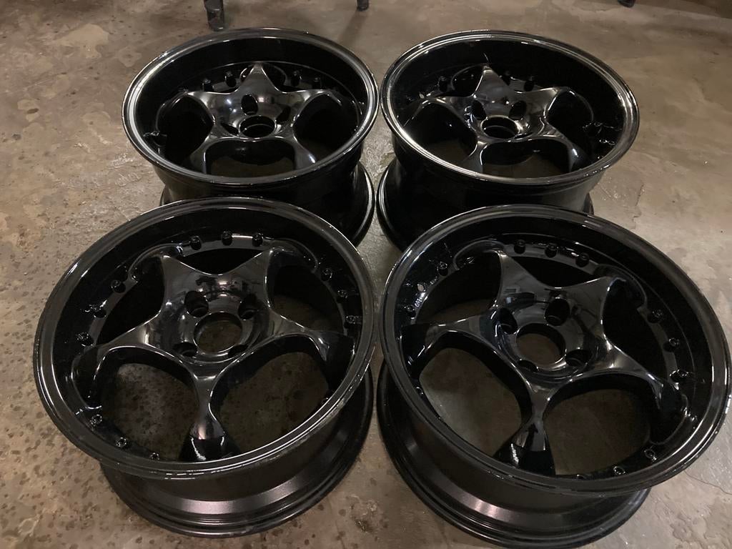 Breedset 16 inch velgen 4x100, Auto-onderdelen, Ophalen of Verzenden, Gebruikt, 16 inch, Banden en Velgen