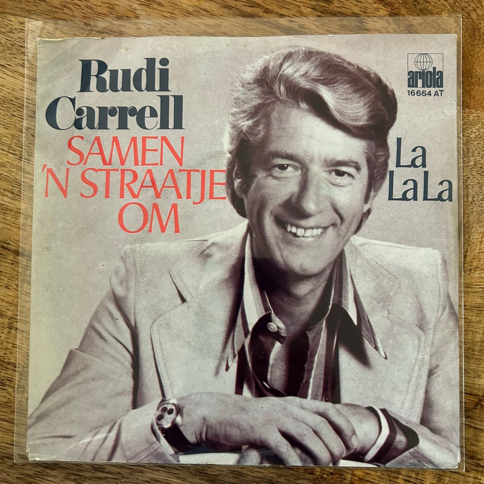 Rudi Carrell - Samen 'n Straatje Om / La La La - 7” Single, Cd's en Dvd's, Gebruikt, Fotohoes, 7 inch, Ophalen of Verzenden