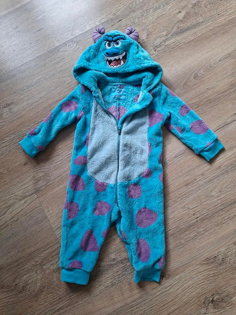 Disney Monsters & Co onesie maat 80, Kinderen en Baby's, Babykleding | Maat 80, Disney, Jongetje of Meisje, Ophalen of Verzenden