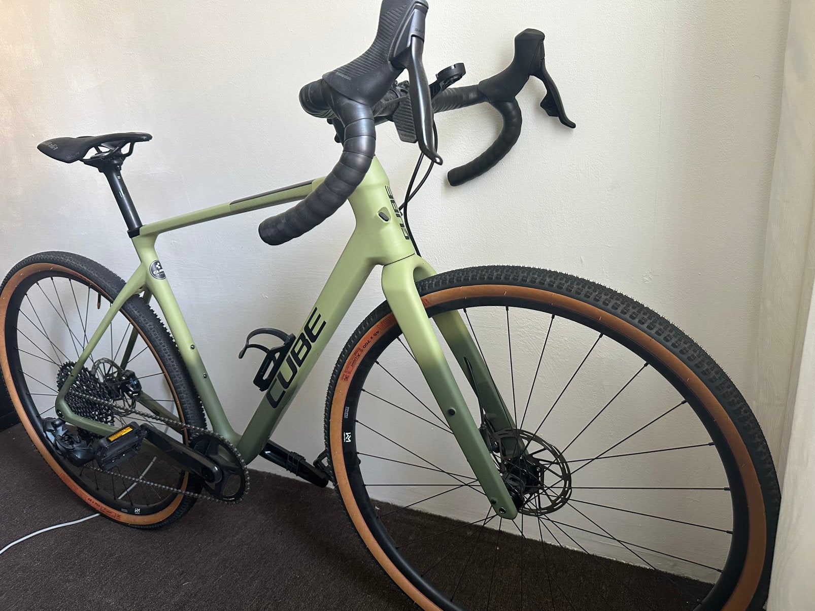 gravelbike , Cube Nuroad C:62 SLX maat M, carbon, Fietsen en Brommers, Fietsen | Racefietsen, Carbon, Zo goed als nieuw, Meer dan 20 versnellingen
