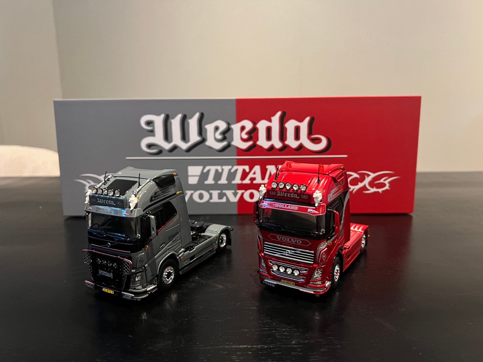 Tekno Titan volvo set Weeda, Nieuw, Bus of Vrachtwagen, Nvt, Nvt