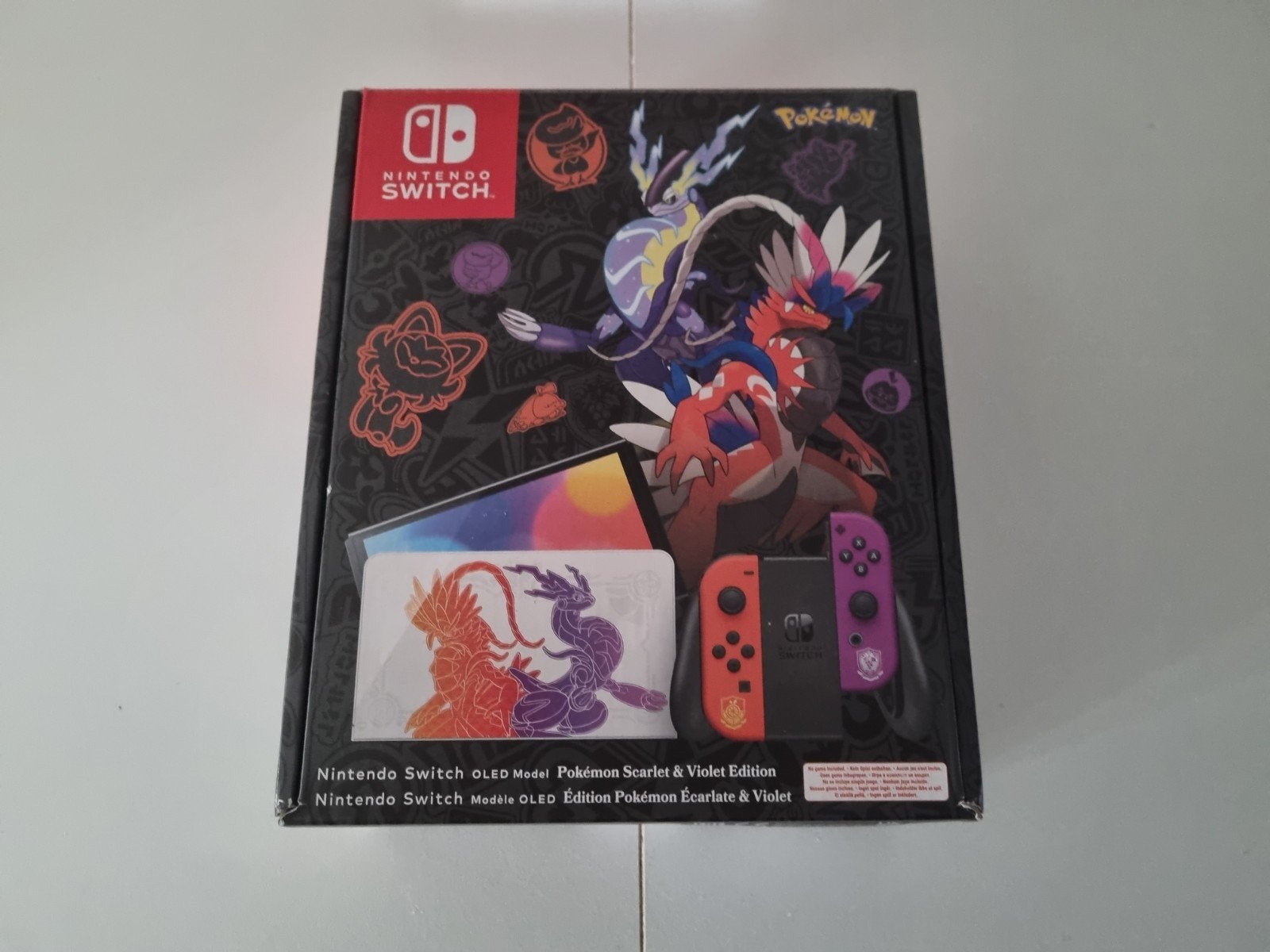 Nintendo Switch OLED Pokémon Scarlet & Violet Edition, Support@nintendo.com, Nieuw, Ophalen of Verzenden, 11-1, Kamitoba Hokodate-cho, Minami-ku, Kyoto 601-8501, Japan