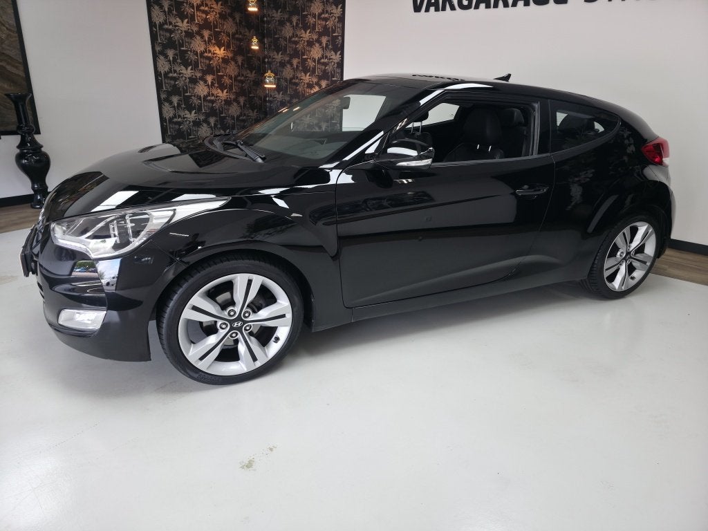 Hyundai Veloster 1.6 GDI i-Catcher | nw koppeling | volldeal, Auto's, Gebruikt, 4 cilinders, 4 stoelen, Zwart
