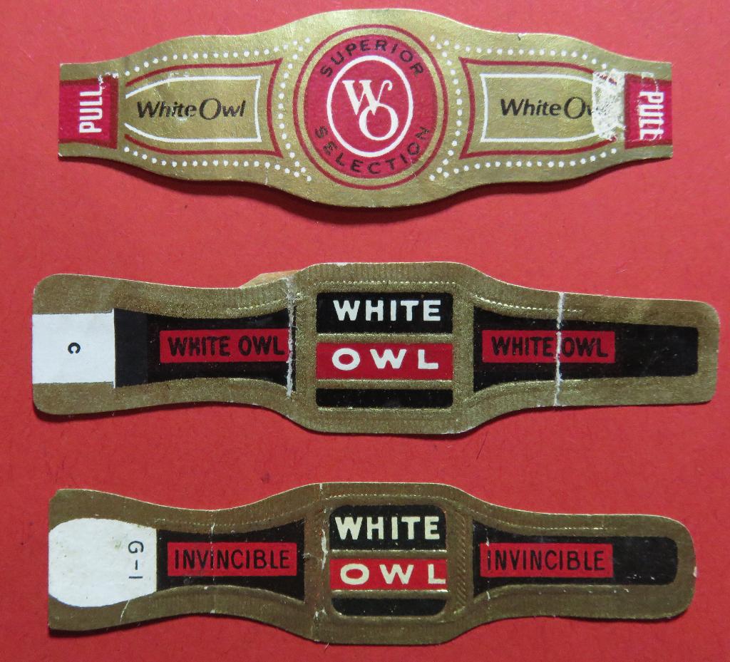 Sigarenbandjes White Owl 3x, Verzenden, Gebruikt, Sigarenbandjes