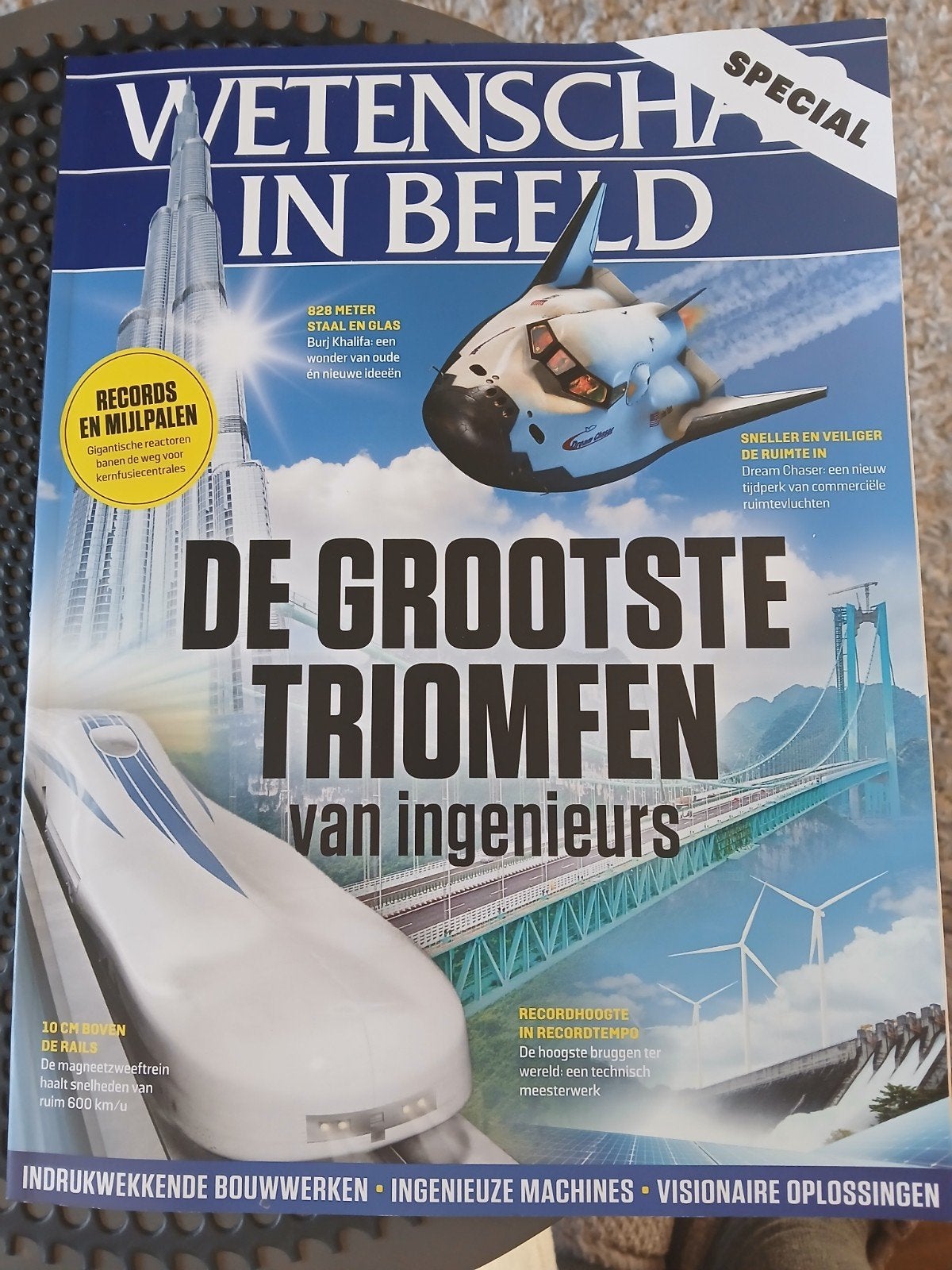 Tijdschrift, Ophalen, Zo goed als nieuw