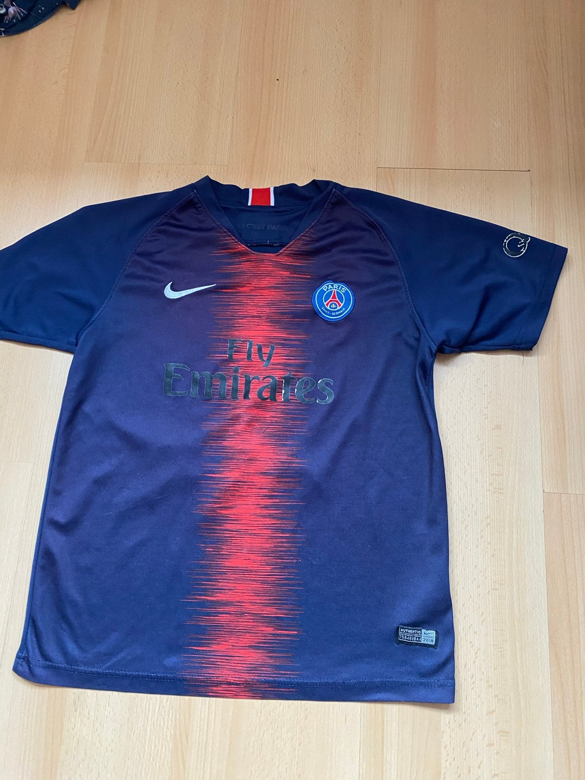 Nike PSG Thuisshirt, Ophalen of Verzenden, Voetbal, Gedragen, Maat 48/50 (M)