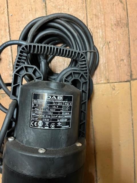 DAB Feka BVP 750 M-A vuilwaterpomp, Tuin en Terras, Ophalen, Nieuw, Elektrisch, Dompelpomp