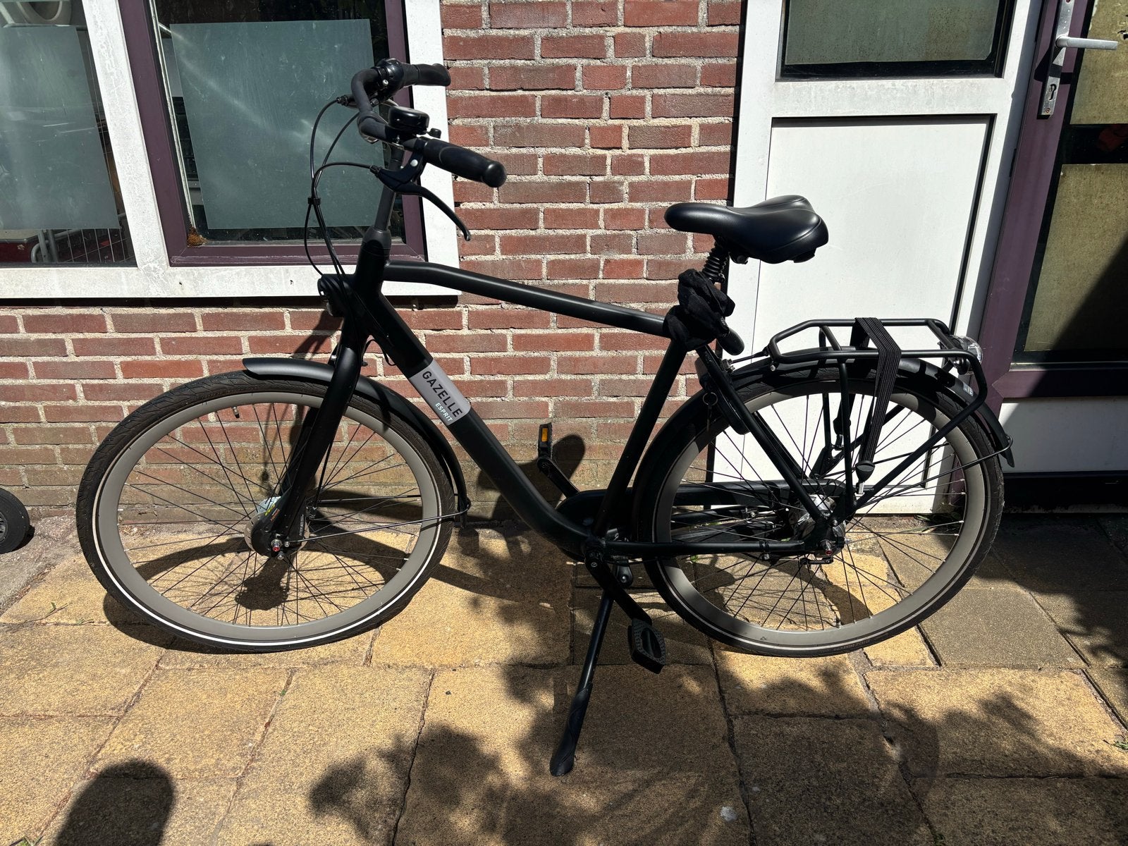 Gazelle Esprit - Mat zwart, 7 versnellingen, 54 cm, Ophalen, Versnellingen, Zo goed als nieuw, Gazelle