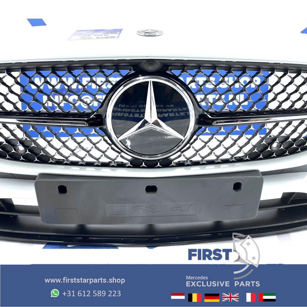 2024 W177 FACELIFT BUMPER AMG A1778859105 VOORBUMPER COMPLEE, Gebruikt, -, Voor, Ophalen of Verzenden
