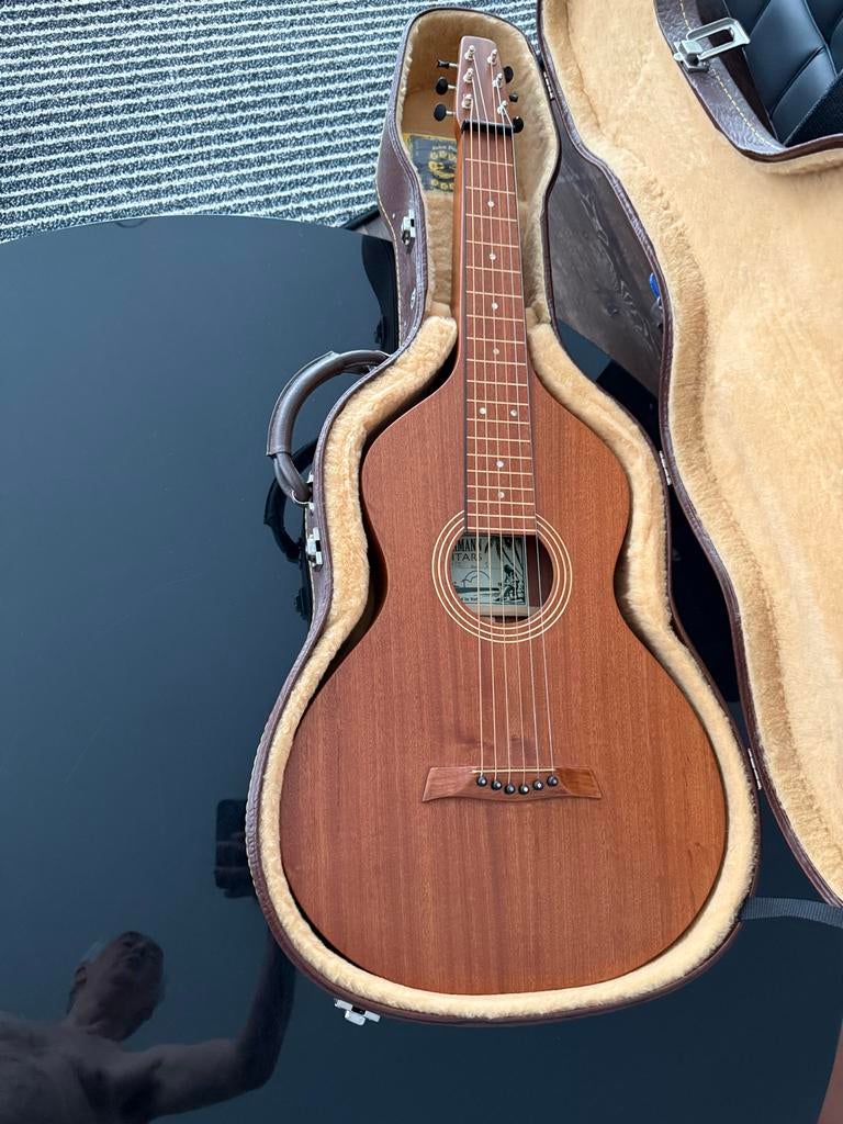 Prachtige Weissenborn gitaar - Ermanno Pasqualato, Muziek en Instrumenten, Snaarinstrumenten | Gitaren | Akoestisch, Ophalen of Verzenden