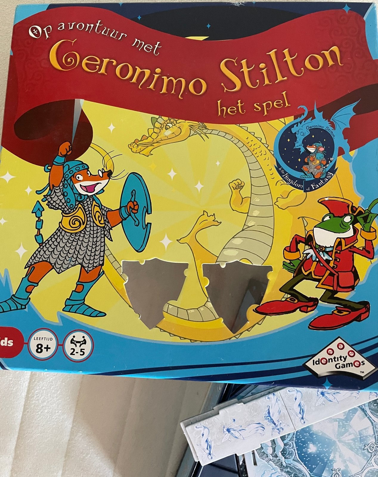 Geronimo Stilton: Op avontuur met Geronimo Stilton het spel, Hobby en Vrije tijd, Gezelschapsspellen | Bordspellen, Drie of vier spelers