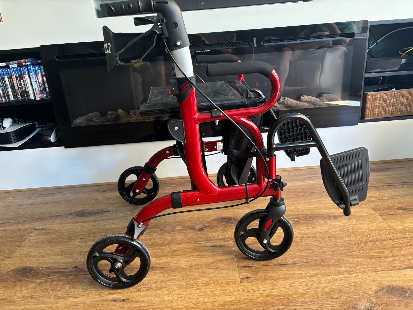 Rollator&rolstoel in 1, Diversen, Rollators, Ophalen, Zo goed als nieuw