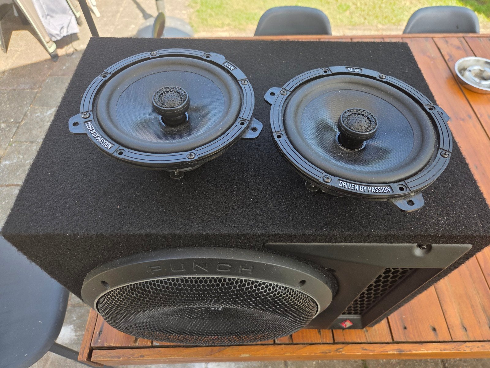 Geluid  subwoofer en woofers te koop, Ophalen of Verzenden