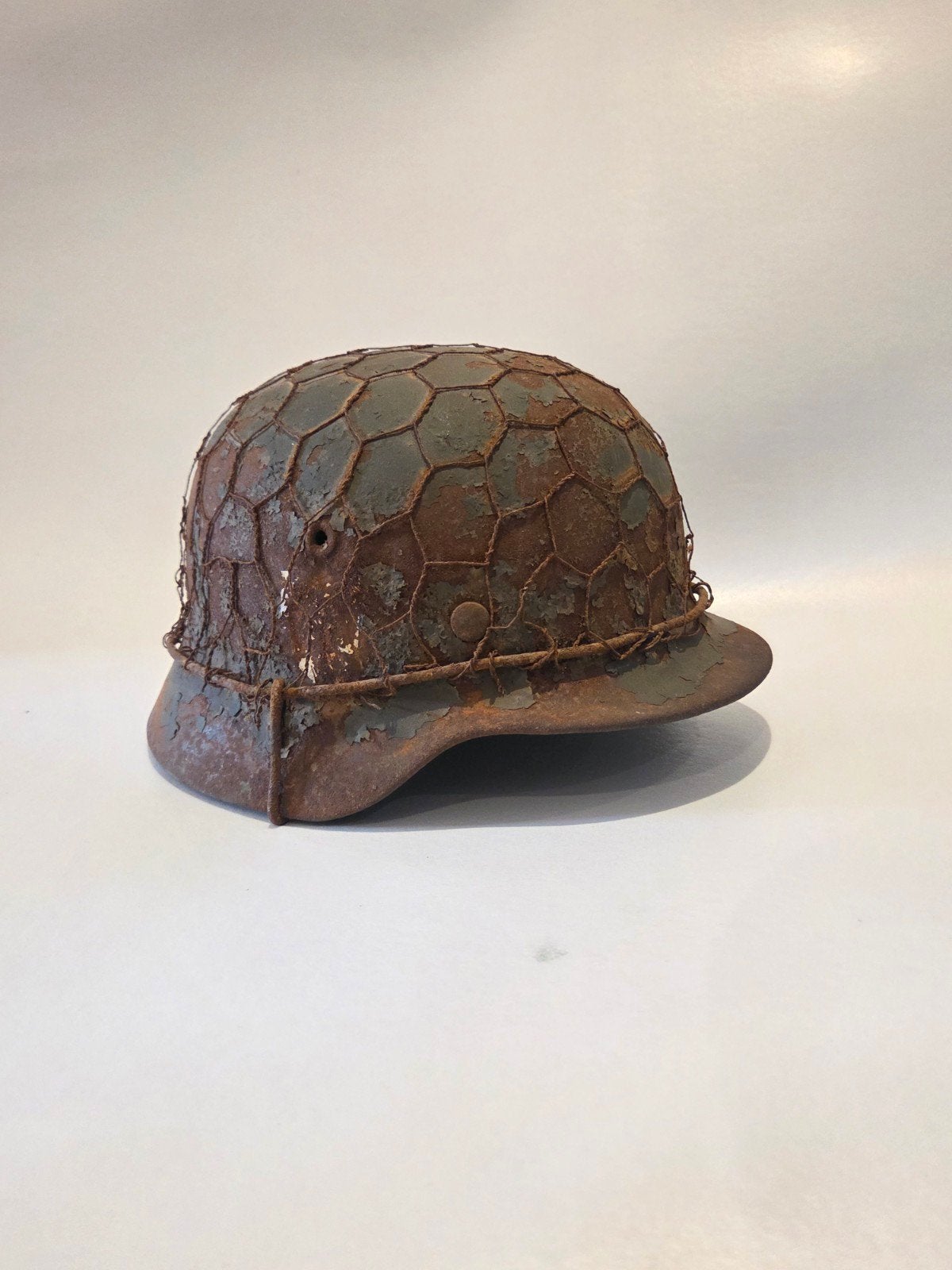 duitse helm ww2, Verzamelen, Ophalen of Verzenden