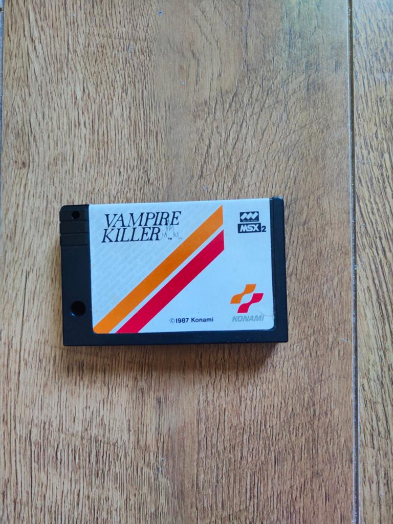MSX spel - Konami Vampire Killer, Computers en Software, Vintage Computers, Ophalen of Verzenden