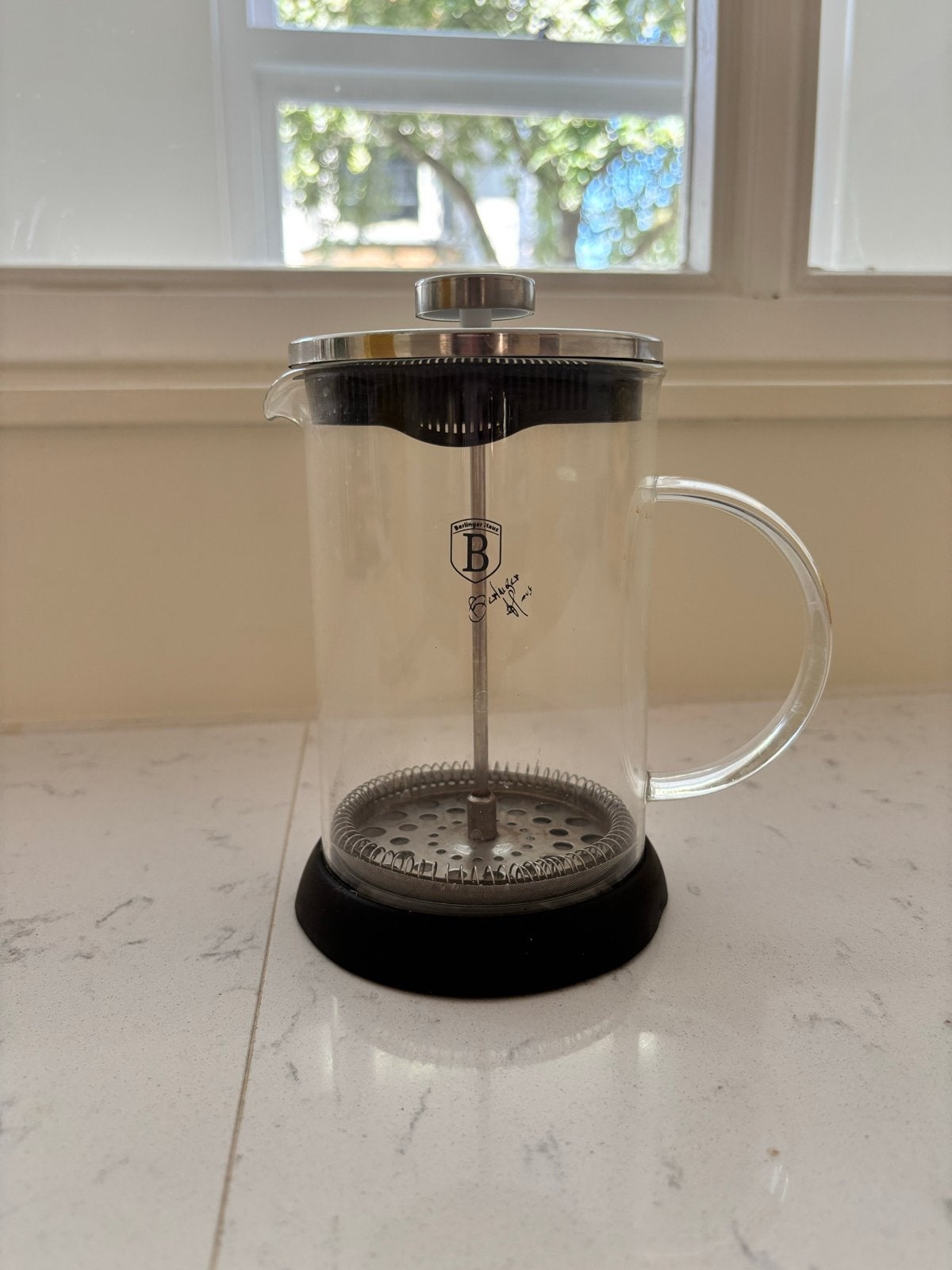 Berlinger Haus French Press Koffiezetapparaat, Ophalen of Verzenden, Zo goed als nieuw, Zwart, Overige merken