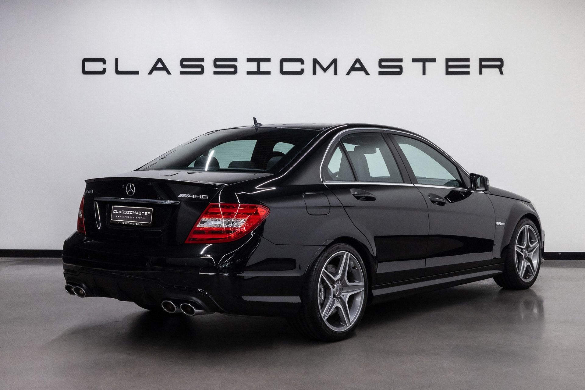 Mercedes-Benz C-Klasse AMG 63 Btw auto, Fiscale waarde € 2, Auto's, Automaat, Dealer onderhouden, Achterwielaandrijving, Zwart