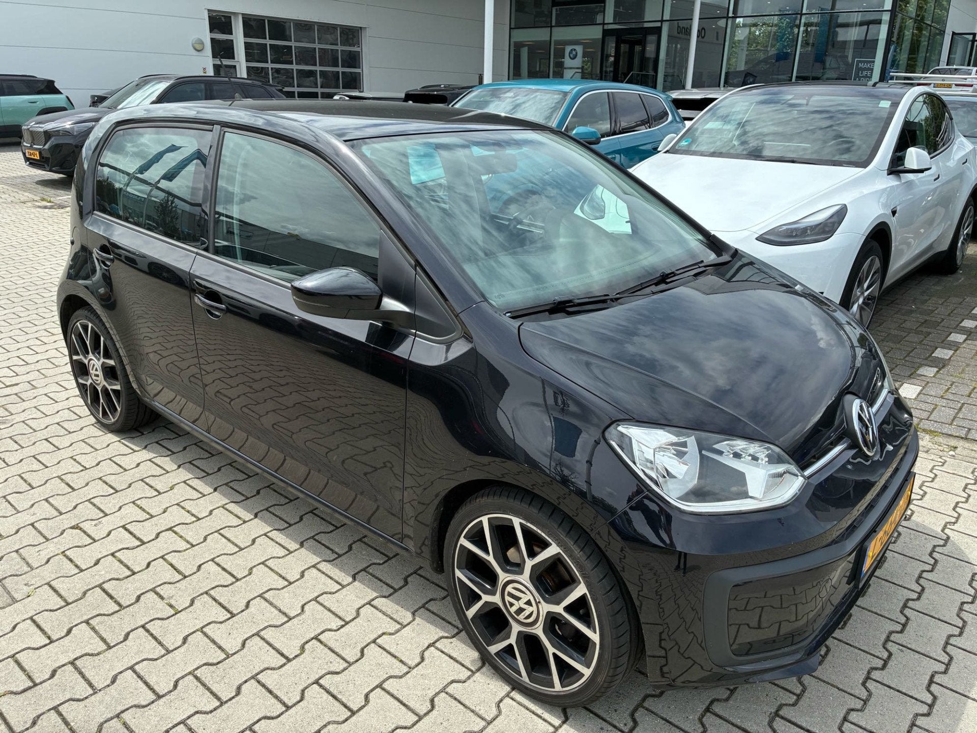 Volkswagen up! 1.0 BMT up! beats 5-drs Airco Sportief Bj 201, Auto's, Volkswagen, Voorwielaandrijving, Stof, Bedrijf, Handgeschakeld
