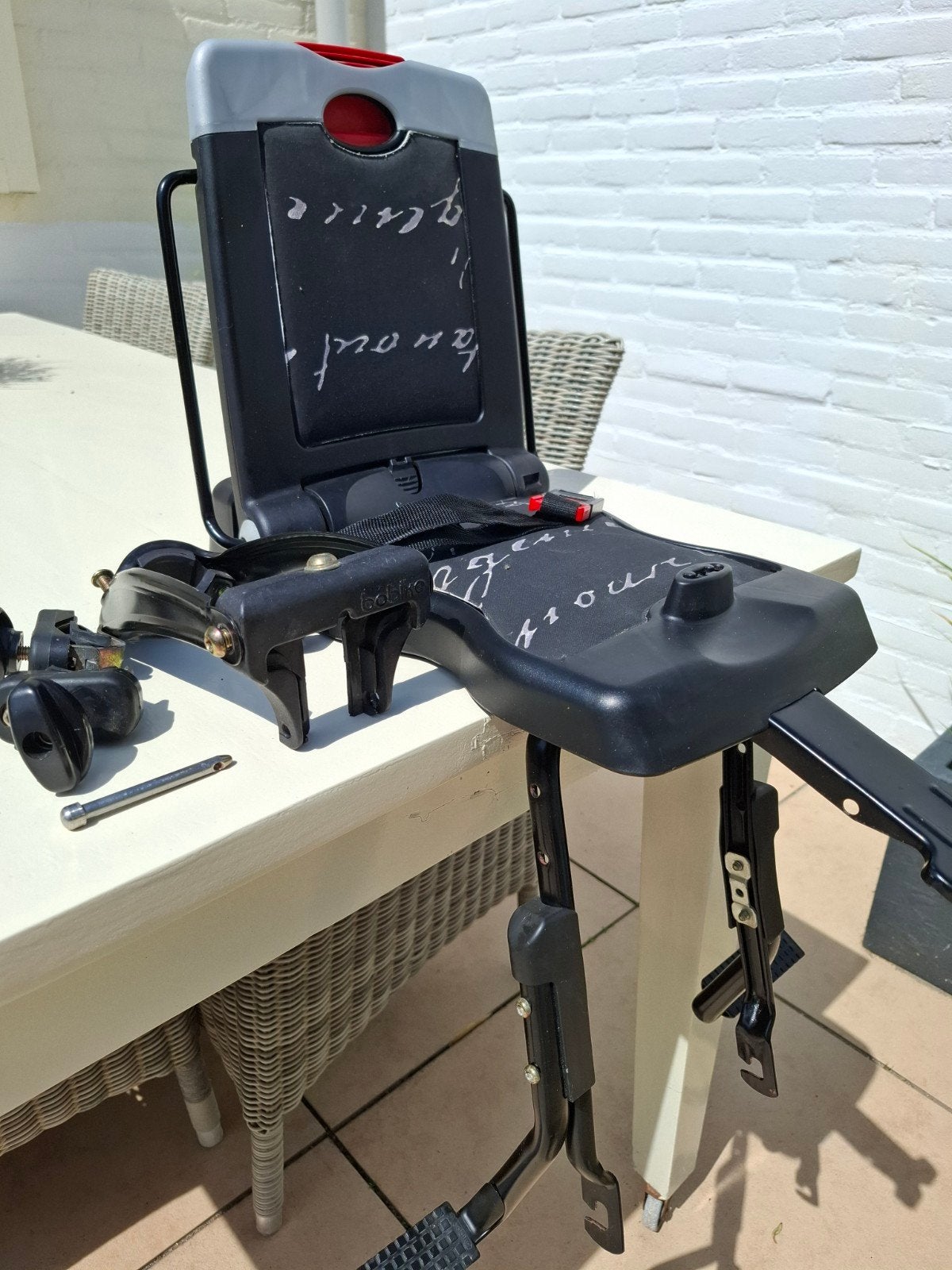 Bobike junior fietsstoeltje, Ophalen, Achterzitje, Voetsteuntjes, 9 t/m 36 kg