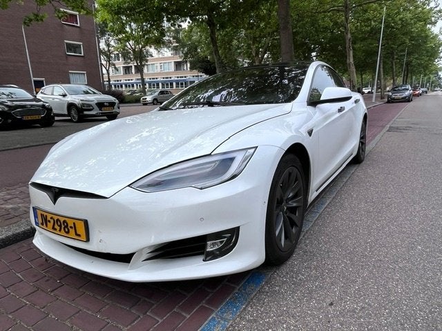 Tesla Model S 90D | SC01 Free Unlimited Supercharging | 2016, Auto's, Tesla, Automaat, Beige, Model S, Wit