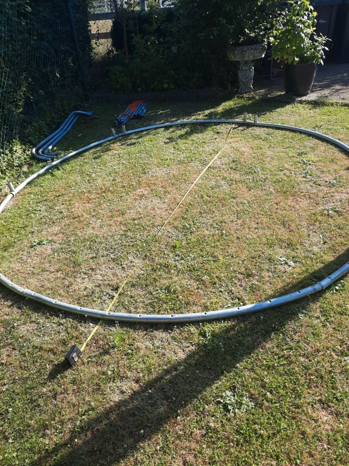 Trampoline in zeer goede staat met vangnet, Kinderen en Baby's, Ophalen