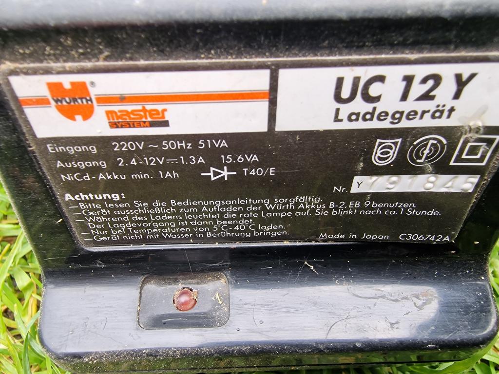 acculader wurth UC12Y, Ophalen, Gebruikt