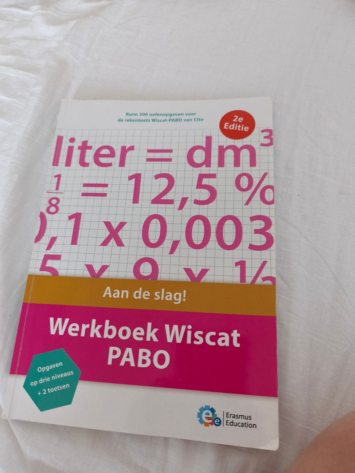 Werkboek Wiscat PABO 2e Editie - Ongeschreven, Boeken, Studieboeken en Cursussen, Ophalen of Verzenden, Zo goed als nieuw, HBO