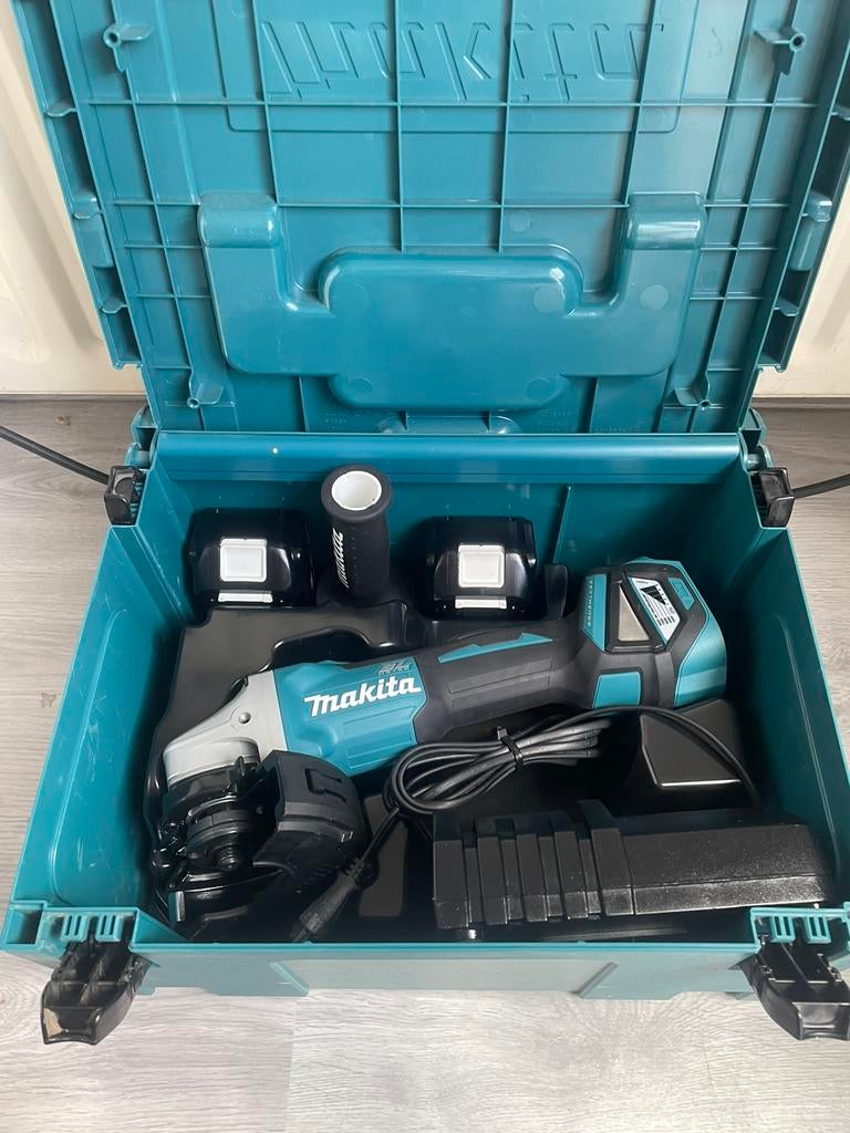 Makita DGS511 set, Ophalen, Zo goed als nieuw, 700 tot 1000 watt, Haakse handslijpmachine