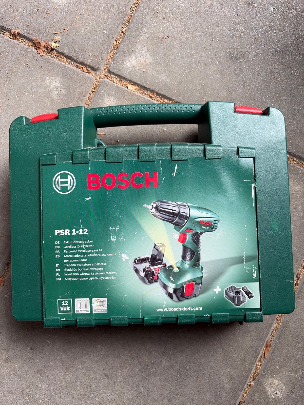 Bosch PSR 1-12 Accuboormachine - Batterijen te vervangen, Doe-het-zelf en Verbouw, Gereedschap | Boormachines, Ophalen, Gebruikt