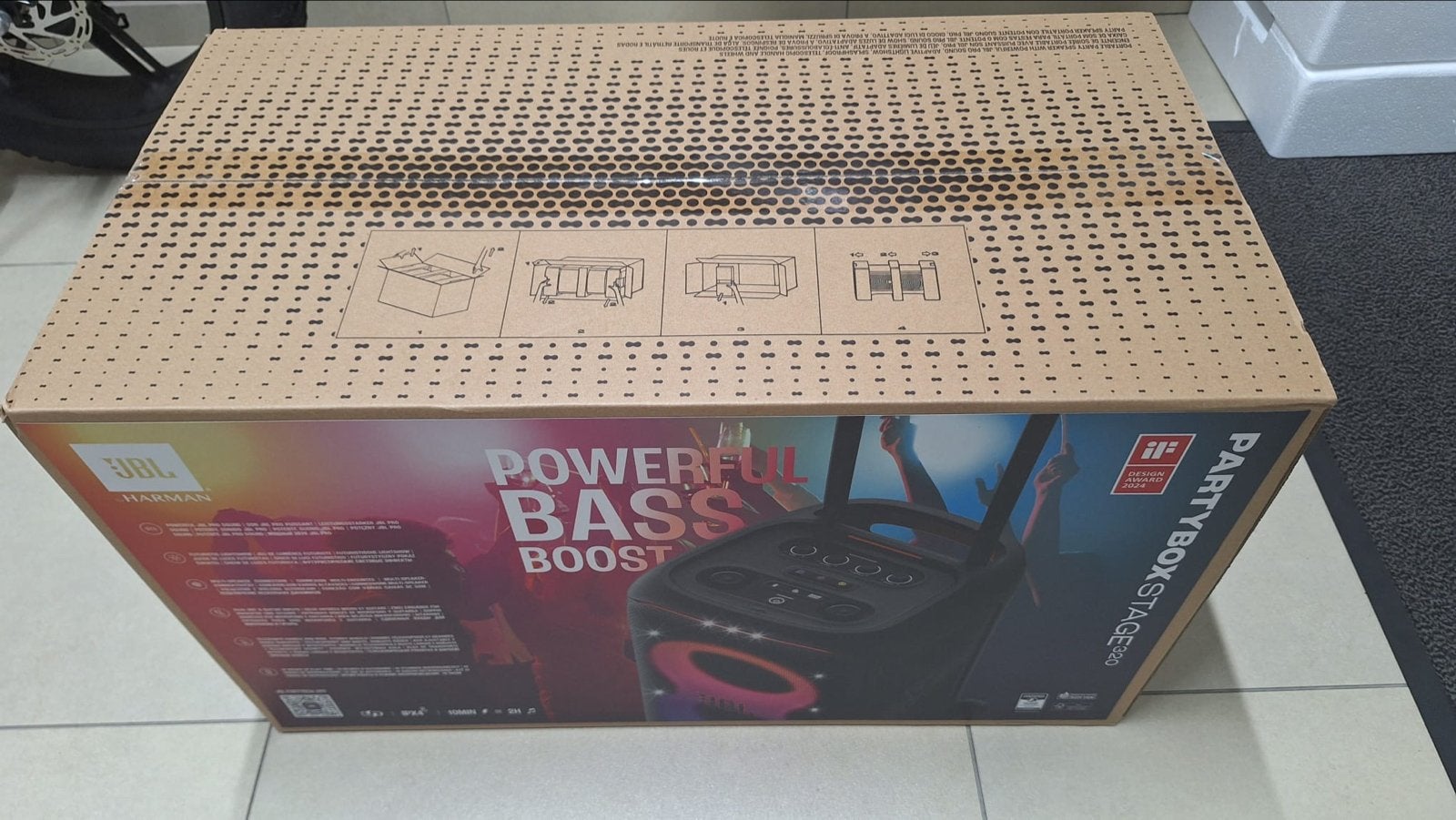 JBL PartyBox Stage 320 - Krachtige Party Speaker