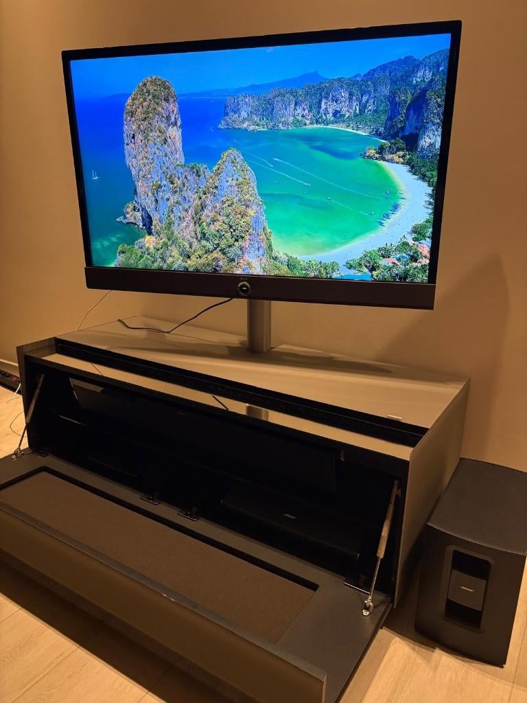 High-End Design Set Home Cinema (Spectral + Bose + Loewe), Soundbar, 70 watt of meer, Zo goed als nieuw, Overige spelers