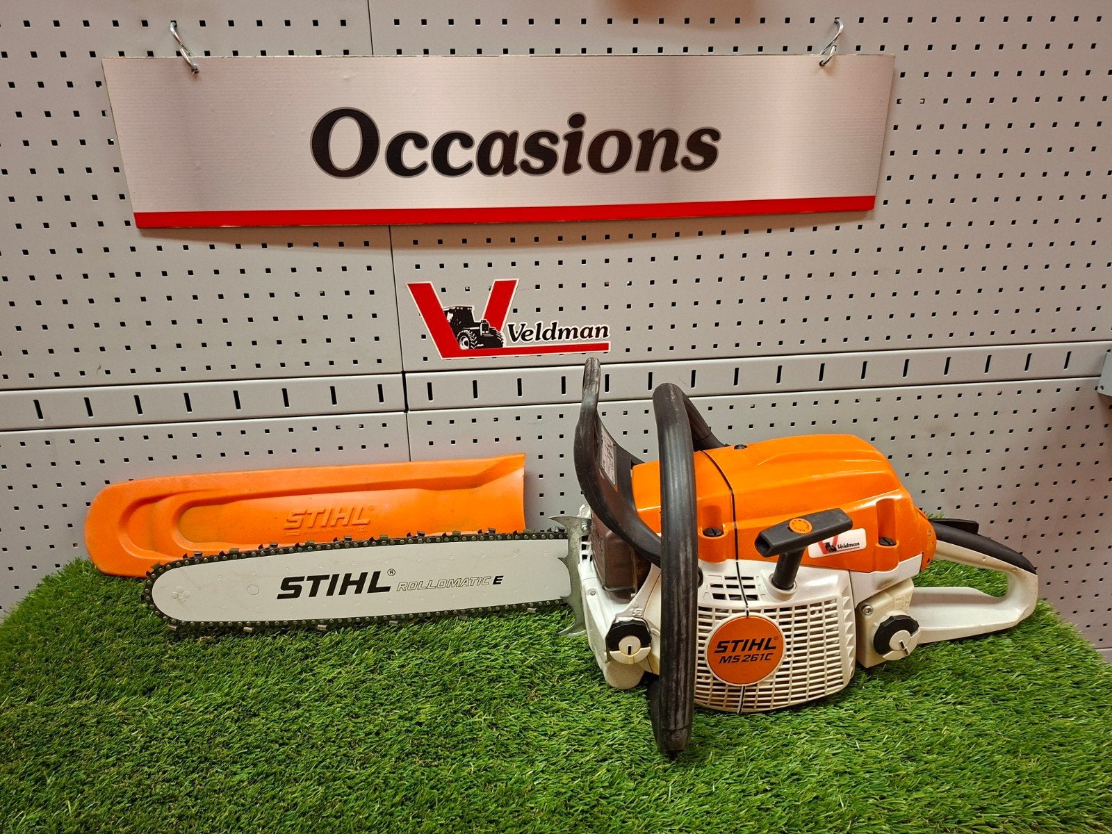 Stihl MS 261 Kettingzaag - 2018 - Nieuw zaagblad/ketting, Ophalen, Stihl, Kettingzaag, Zo goed als nieuw