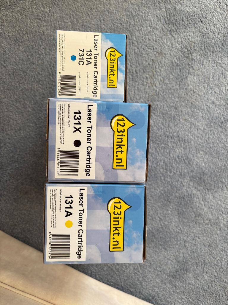 HP 131X / 131A toners – nieuw – 123inkt huismerk, Ophalen, Nieuw, Toner, 123inkt.nl