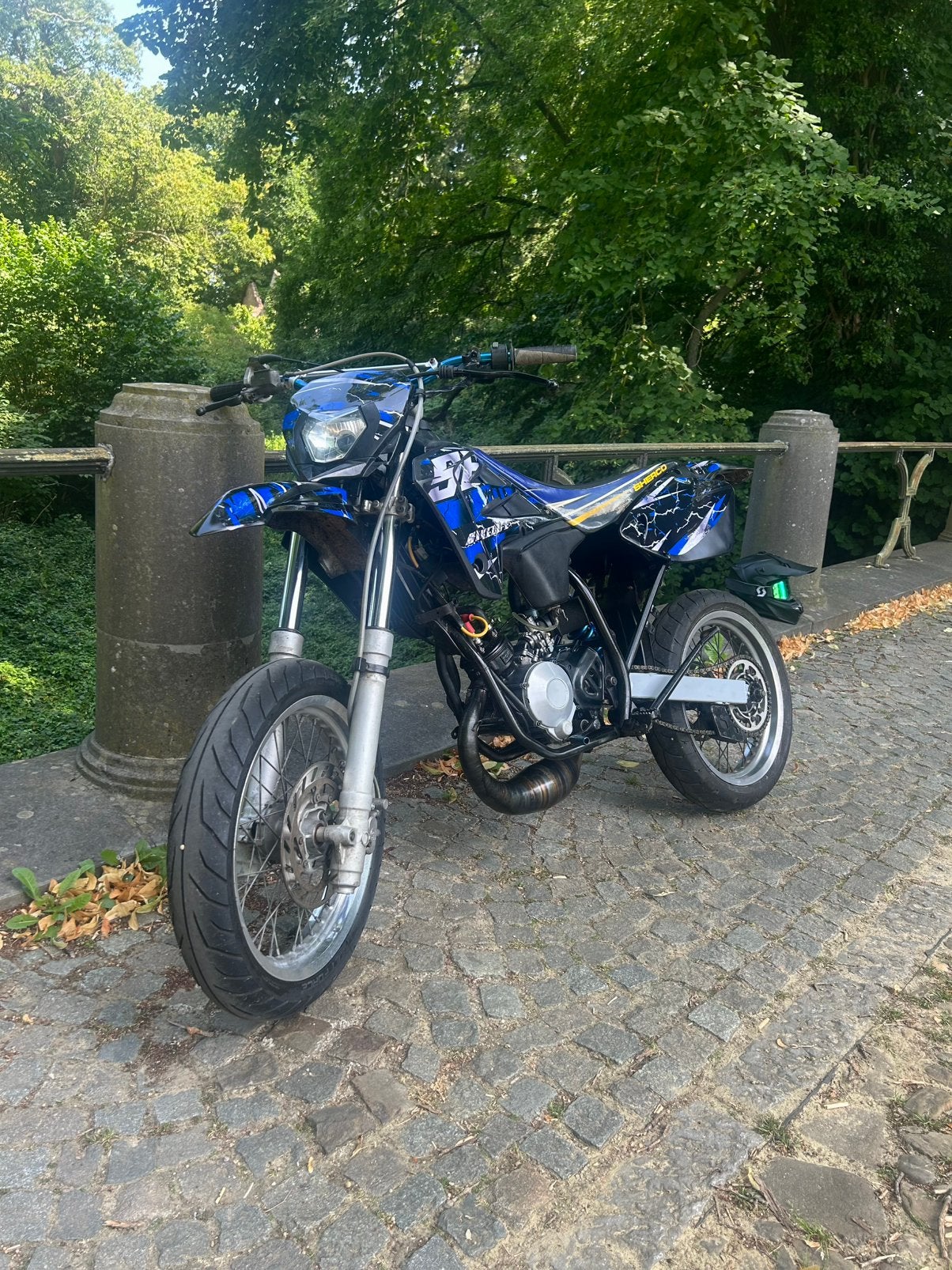 Sherco sm 50, Ophalen, 6 versnellingen, Gebruikt, 50 cc