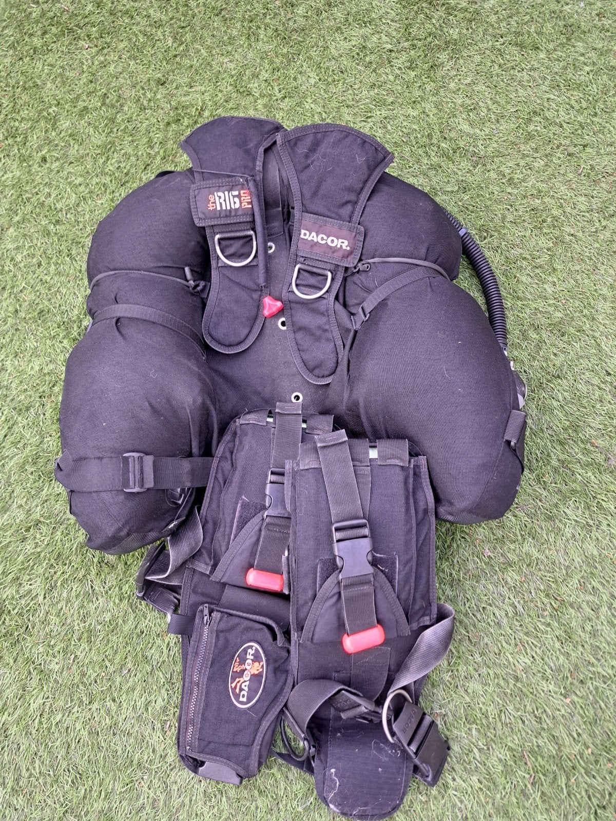 Dacor BCD / Wing (zonder banden en backplate), Watersport en Boten, Ophalen of Verzenden, Gebruikt, Trimvest of Wing