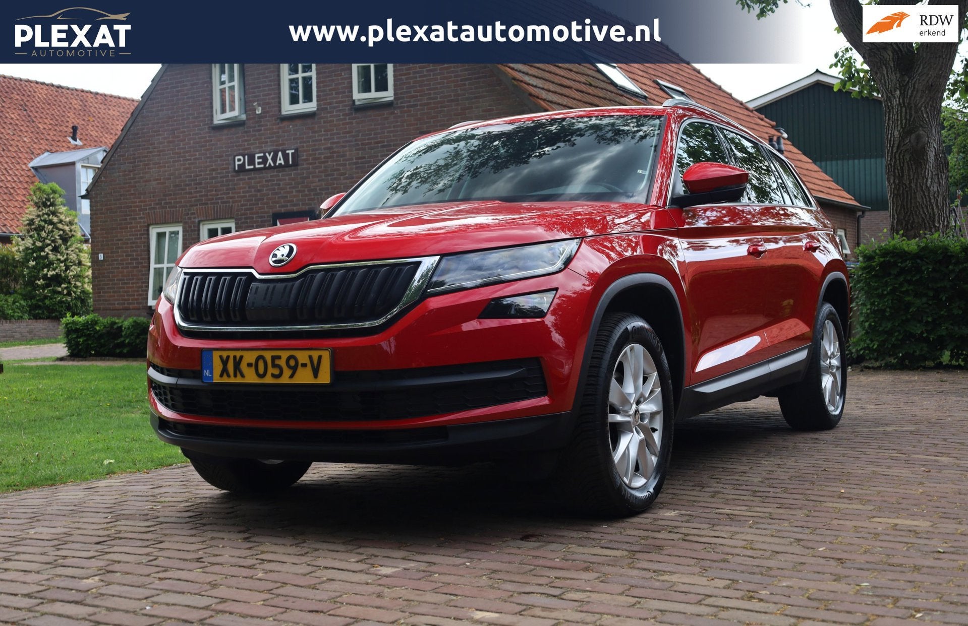 Skoda Kodiaq 1.5 TSI Style DSG. | Full Led | Adaptieve Cruis, Auto's, Stof, 4 cilinders, 150 pk, Origineel Nederlands