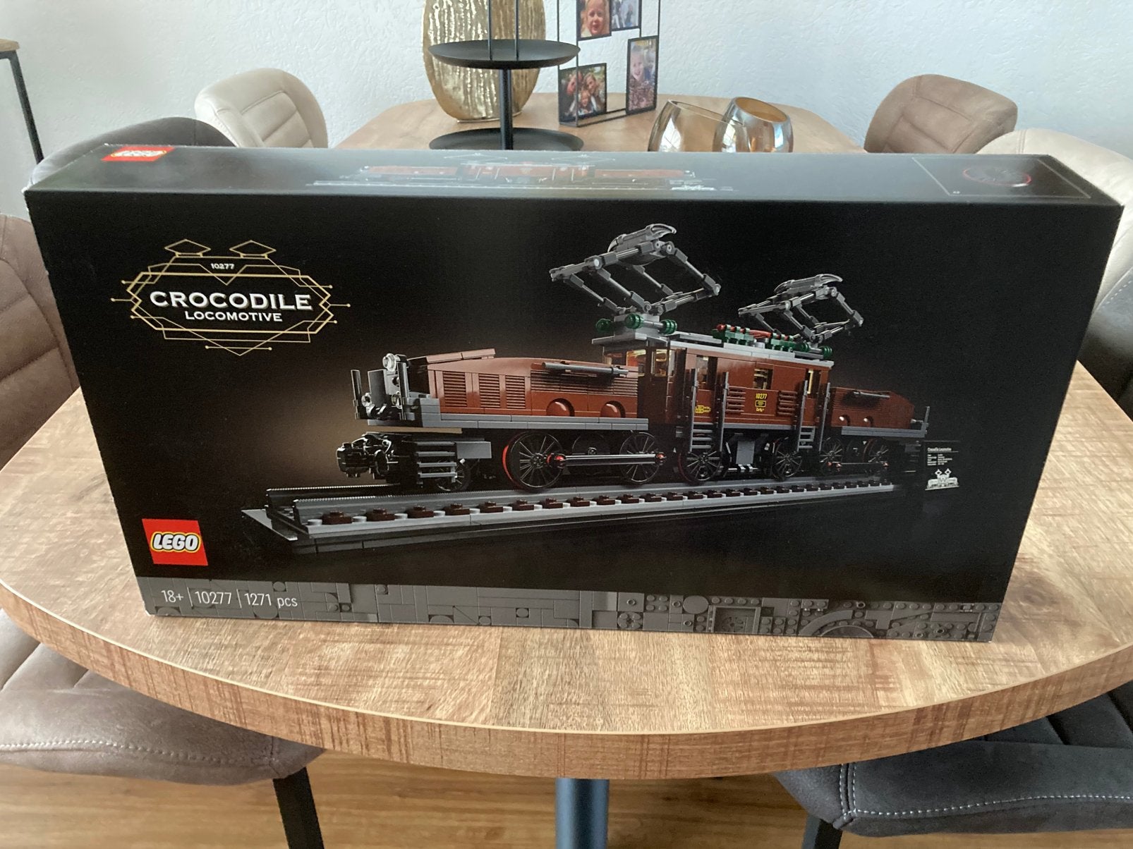 Lego 10277 Krokodil Locomotief Lego 10277 Crocodile, Ophalen, Overige thema's, Lego, Nieuw