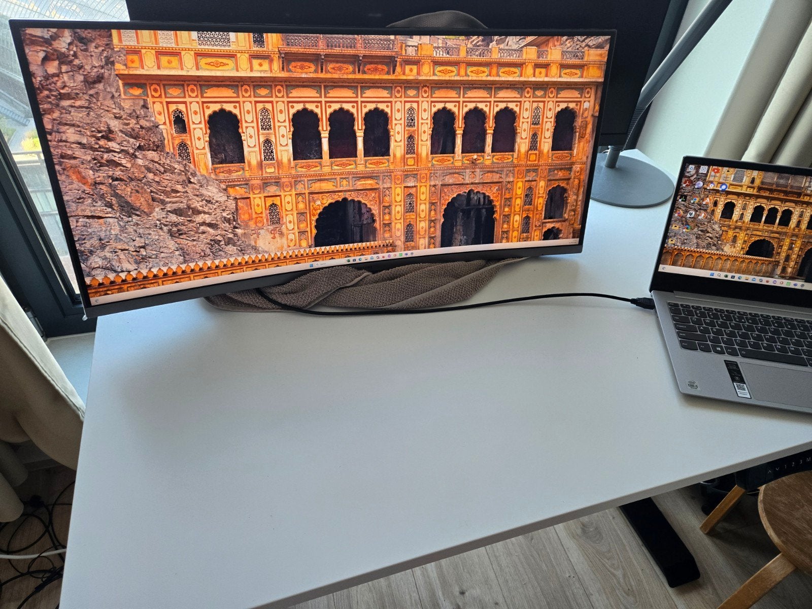 Samsung C34H890WGR – 34" Ultrawide Curved Monitor (HDMI), HDMI, 3 tot 5 ms, Ultrawide, VA