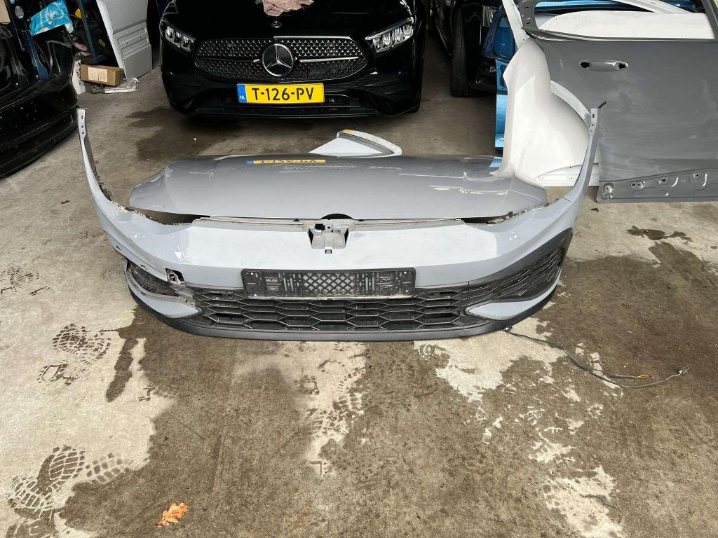 voorbumper golf 8 5h0807221d gti 6x pdc motorkap 2019+ grijs, Gebruikt, Duitsland, Bumper, Info@volkswagen.com