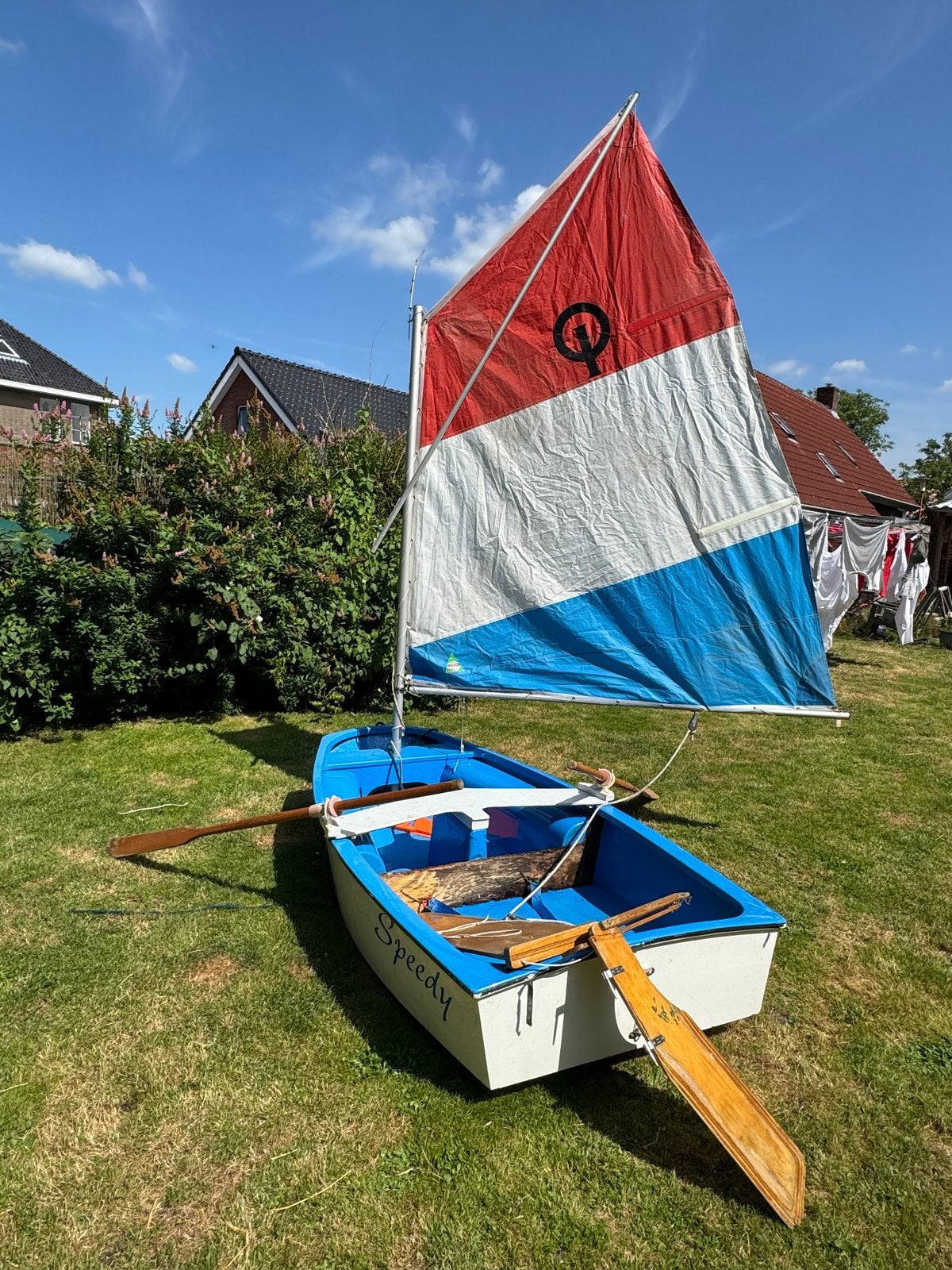 Optimist zeilboot 'Speedy' - Klaar voor het water!, Ophalen, Gebruikt