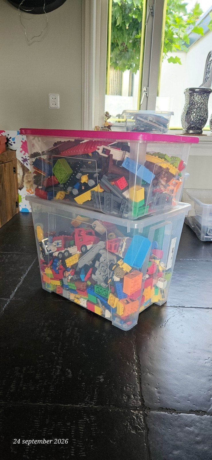 Grote partij Lego Duplo sets en losse sets (10506, 10507, e, Ophalen, Gebruikt, Duplo, Meerdere sets