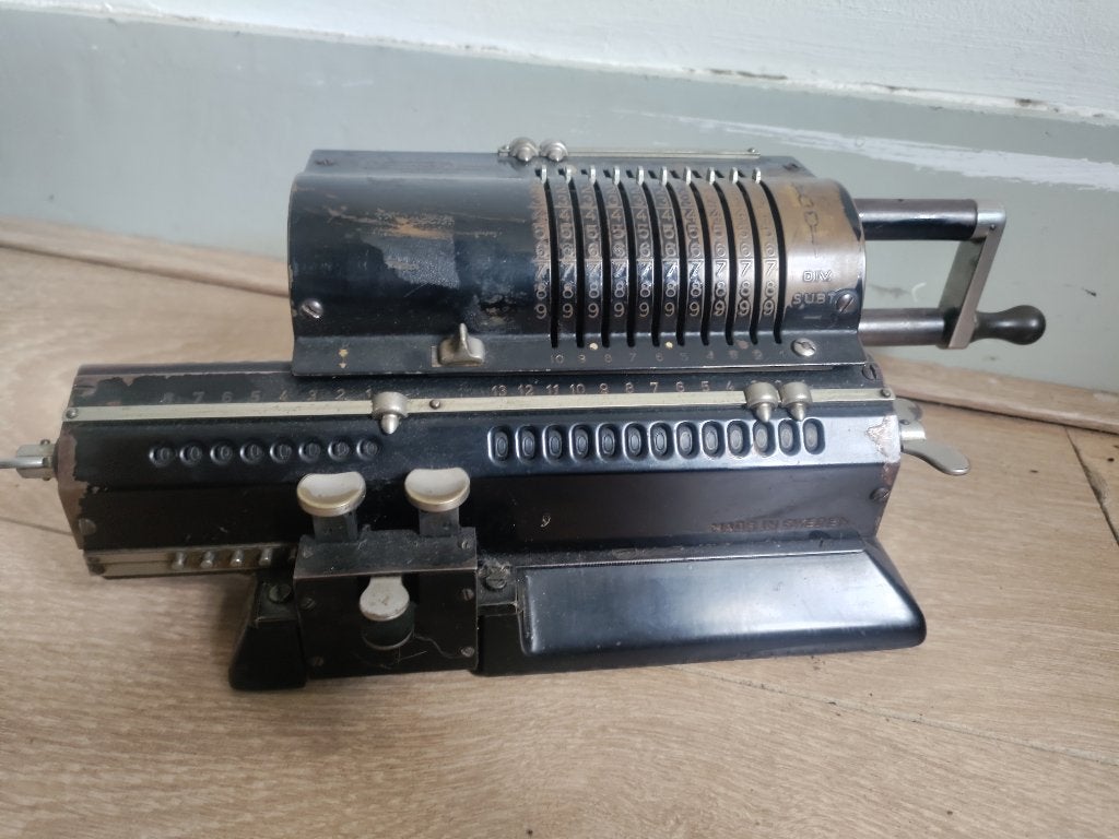 Antieke rekenmachine, Ophalen of Verzenden
