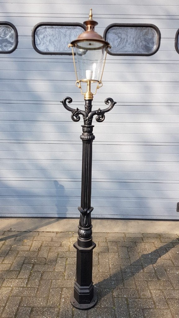 opruiming gietijzeren lantaarnpaal, Ophalen, Staande lamp, Nieuw, Netvoeding