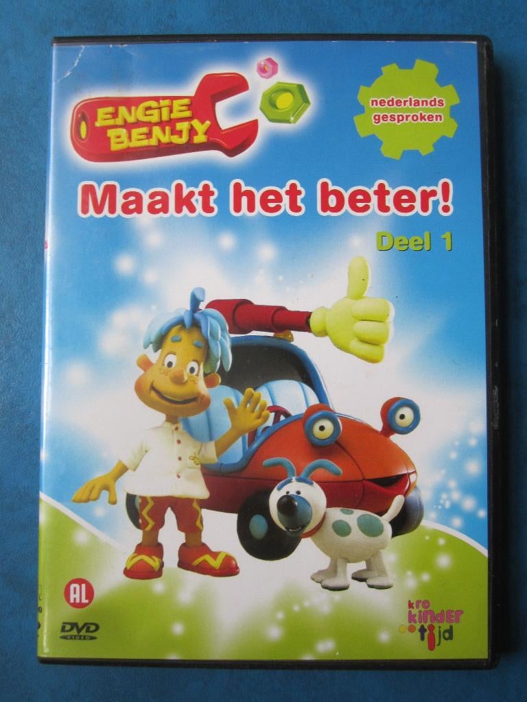 Engie Benjy - Maakt het beter!, Tekenfilm, Ophalen of Verzenden, Zo goed als nieuw, Alle leeftijden