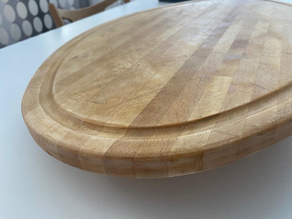 Hakblok snijplank met hoekbevestiging, Gebruikt, Hout, Snij-/serveerplank, Ophalen of Verzenden