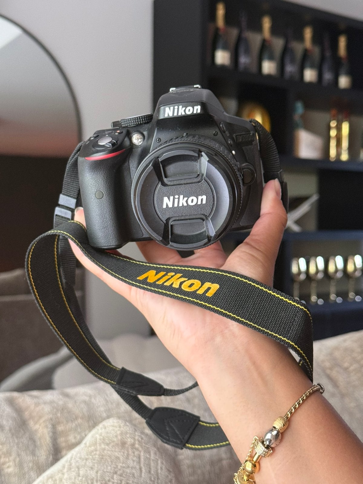 Nikon D5300 + 18-55mm lens | Zeer nette staat, Ophalen of Verzenden, Zo goed als nieuw, Nikon, Geen optische zoom